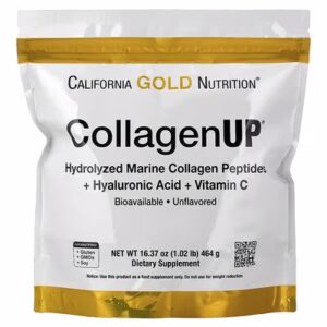 California Gold Nutrition CollagenUP Péptidos Colágeno Marino 206g